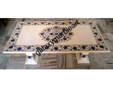 Dining table top with inlay 53x27" 